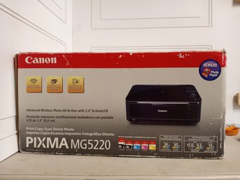 Canon Brand 'Pixma MG5220' Printer/photocopier. In Original Box.