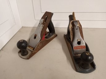 2 Wood-planers, Stanley Brand, Millers Falls Brand