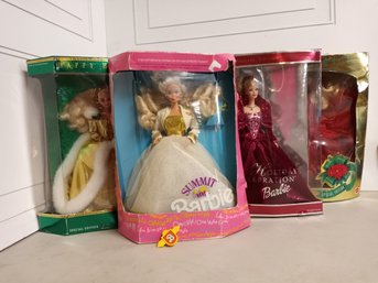5 Barbie Dolls: Summit 1990, Special Editions: 1993-1995 & 2002