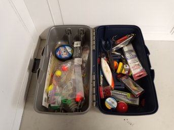 Tackle Box And Fishing Gear, See Pictures