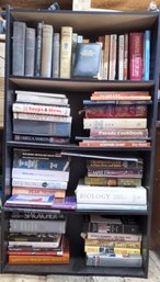 Bookshelf And Books, See Pics Of Books For Titles Included In The Lot