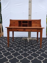 Old Fashioned Writing Desk, Lots Of Drawers And Cubby Holes Height41 1/4' Width 52' Depth 27 3/4'