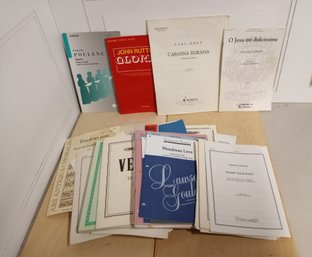 Large  Selection Of Sheet Music, See Pictures For Ideas Of What Is In The Lot