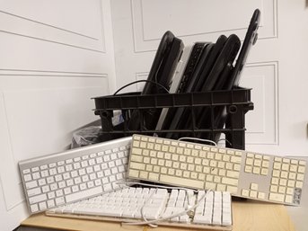 Big Batch Of Keyboards And Mice (with Cords).