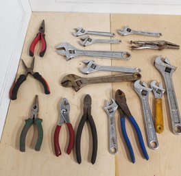 Pliers, Wire Cutters, Wrenches And More. See Pics For Ideas Of What Is In The Lot