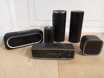 6 Wireless Speakers. Various Makes, Models And Styles