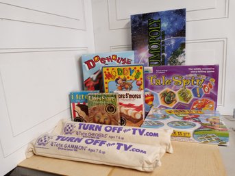 Ten Board Games, NOS, Mostly For Young Children