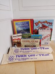 10 NOS Board Games, Something For Every Age Group. See Pictures For Contents Of The Lot
