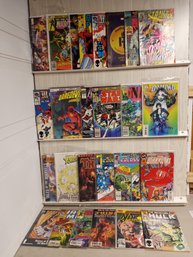 Large Lot Of Marvel Related Comics