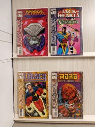 4 Marvel Comics From The Cosmic Powers Series, Issues 2 - 5. Comics Are Bagged And Boarded