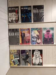 10 Issues Of 'Black Kiss', An Adult Only Comic Book