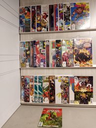 Large Lot Of Comics, Most Marvel Comics, See Pictures For Titles And Issues.
