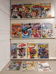 Large Lot Of Comics, Most DC Comics, See Pictures For Titles And Issues.