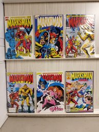 6 Hero Comics: Marksman Issues 1-5 And Annual #1