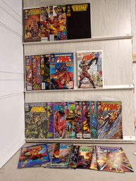 31 Malibu Comics: 'Prime' Comics, See Pictures For Titles And Issues
