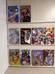 Lot Of About 10 Comics. See Pics For Titles And Issues.