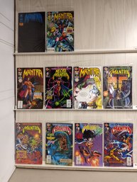 10 'Mantra' Comics. See Pics For Titles And Issues