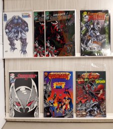 7 Image Comics: Shadowhawk Related. See Pics For Titles And Issue Number