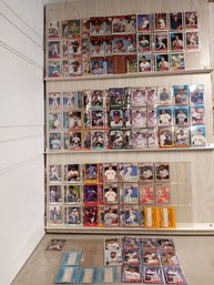 About 264 Baseball Cards In Binder Sleeves