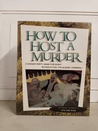 Episode 4: It's The Pits: How To Host A Murder, Dinner Party Game For 8 Players. Never Opened.