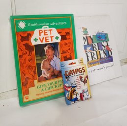 Pet Themed Game, Teaching Kit And Pet Care Journal