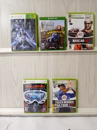 5 XBox Games, See Pictures For Contents Of The Lot.