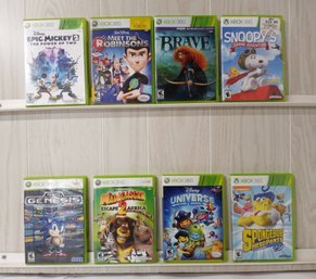 8 XBox Games, See Pictures For Contents Of The Lot.