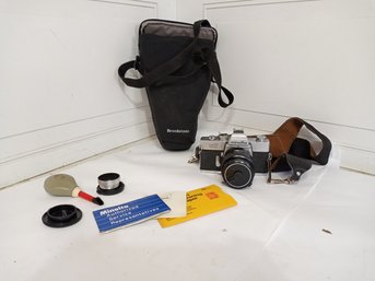 Minolta Brand Camera With Case. Some Extra Goodies In Case. See Pics For Details Of Full Contents