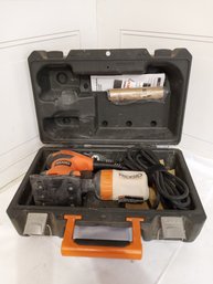 Ridgid Brand 1/4 Sheet Sander, Model R2500. Includes Case And Manuals.