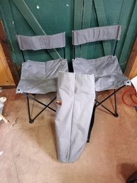 2 No Boundaries Ford Outfitters Folding Chairs And A Bag That Holds Both
