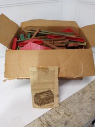 Big Box Full Of Lincoln Logs, And A Manual
