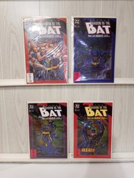 4 DC Comics: Shadow Of The Bat, Issues #1-4, Comics Are Bagged And Boarded.