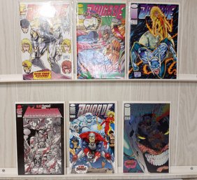 6 Image Comics, Brigade. See Pictures For Issues. Comics Are Bagged And Boarded