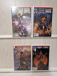 4 Devil's Reign Comics, See Pictures For Issues. Comics Are Bagged And Boarded.