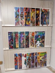 19 Gen 13 Comics, See Pictures For Titles And Issues. Comics Are Bagged And Boarded.
