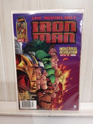 1 'The Invincible Iron Man' Comic. Comic Is Bagged And Boarded.