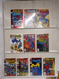 10  Spider-Man 2099 Comics. See Pictures For Titles And Issues. Comics Are Bagged And Boarded.