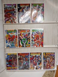 10 Young Blood Related Comics. See Pictures For Titles And Issues. Comics Are Bagged And Boarded