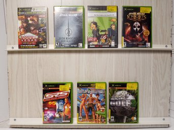 7 X-Box Games. See Pictures For Titles Included In The Lot.