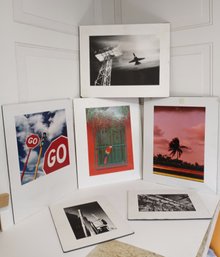 6 Pieces Of Artwork With Foamboard Framing