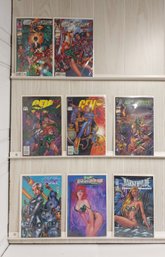8 Comics, See Pics For Titles And Issues