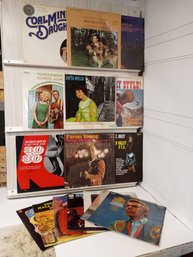 16 Country Vinyl Albums. See Pictures For Titles And Contents Of The Lot.