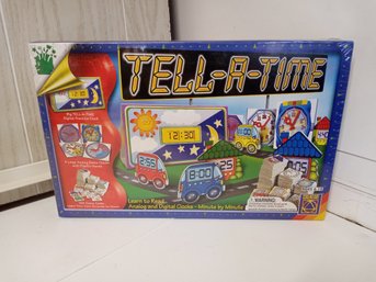 A Tell-A-Time Board Game. Never Opened.