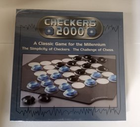 A Checkers 2000 Board Game. Never Opened.