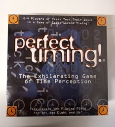 A Perfect Timing! Board Game. Never Opened.