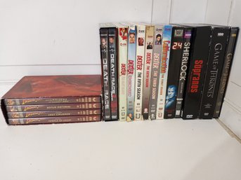 13 Boxed Sets Of Movies And Tv Series. See Pictures For Contents Of The Lot.
