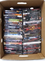 61 Horror Movies/dvds. See Pictures For Contents Of The Lot.