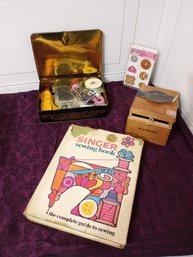 Sewing Book, Buttons, Findings, Gromlets