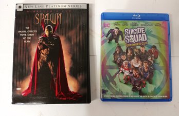 2 DVDs: Spawn And Suicide Squad