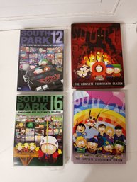 4  'South Park' Season Collections. Collections Include Season 12, 14, 16 And 17.